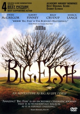 Big Fish movie poster (2003) wood print