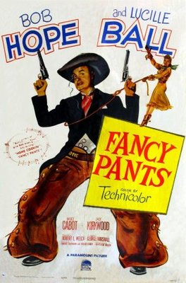 Fancy Pants movie poster (1950) wood print