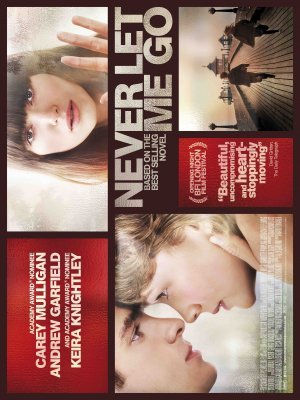 Never Let Me Go movie poster (2010) wooden framed poster