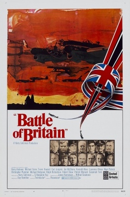 Battle of Britain movie poster (1969) metal framed poster