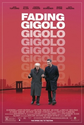Fading Gigolo movie poster (2013) wood print