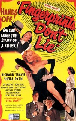 Fingerprints Don't Lie movie poster (1951) Stickers MOV_82cd9be4