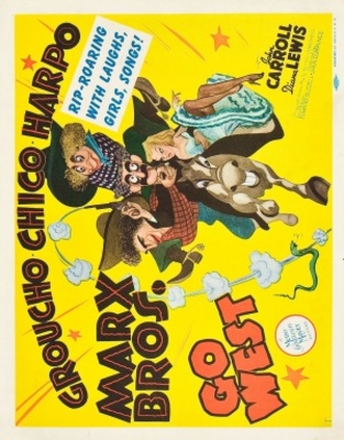 Go West movie poster (1940) poster