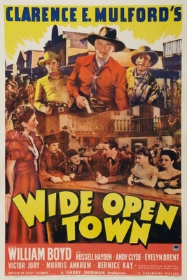 Wide Open Town movie poster (1941) mouse pad
