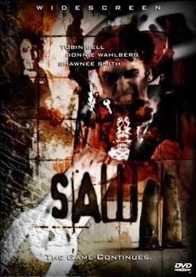 Saw II movie poster (2005) tote bag