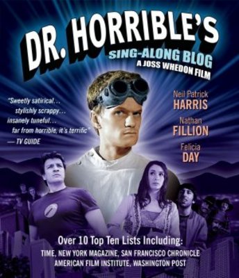 Dr. Horrible's Sing-Along Blog movie poster (2008) pillow