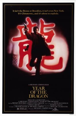 Year of the Dragon movie poster (1985) mug