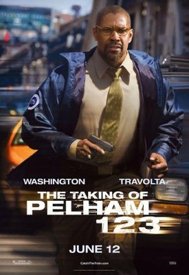 The Taking of Pelham 1 2 3 movie poster (2009) wooden framed poster