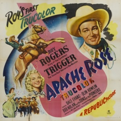 Apache Rose movie poster (1947) Longsleeve T-shirt