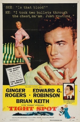 Tight Spot movie poster (1955) poster with hanger