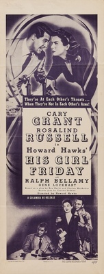 His Girl Friday movie poster (1940) sweatshirt