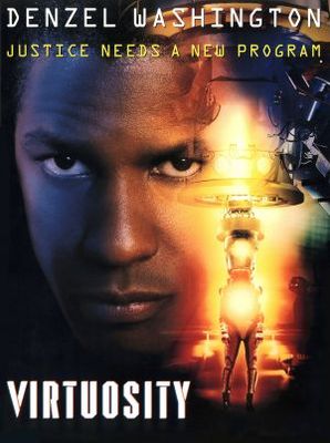 Virtuosity movie poster (1995) metal framed poster