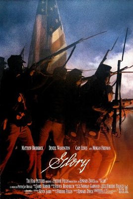 Glory movie poster (1989) poster with hanger