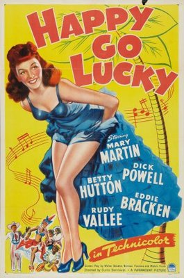 Happy Go Lucky movie poster (1943) mug