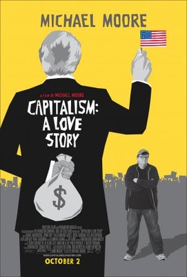 Capitalism: A Love Story movie poster (2009) wooden framed poster