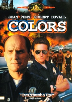 Colors movie poster (1988) poster with hanger