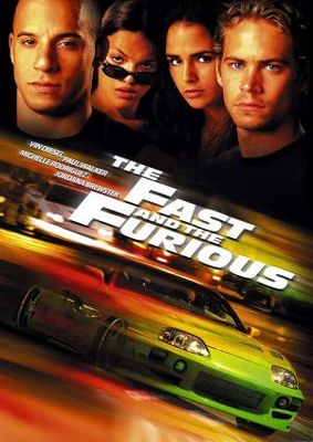 The Fast and the Furious movie poster (2001) Stickers MOV_833aeb27