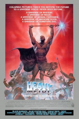 Heavy Metal movie poster (1981) poster with hanger