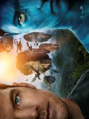 Avatar movie poster (2009) Mouse Pad MOV_834a1e09