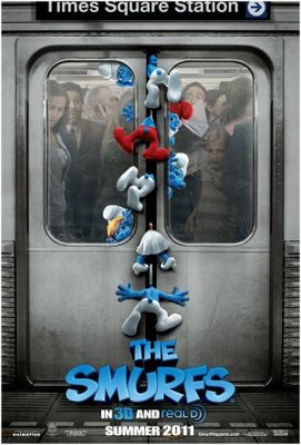 The Smurfs movie poster (2010) Stickers MOV_835e0085