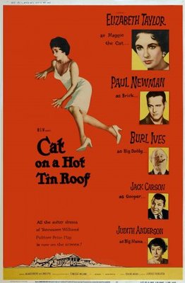 Cat on a Hot Tin Roof movie poster (1958) poster with hanger