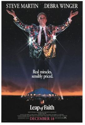 Leap of Faith movie poster (1992) canvas poster