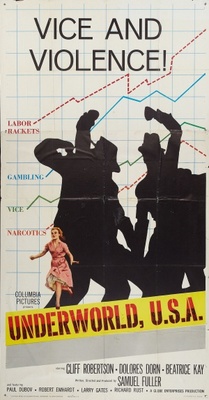 Underworld U.S.A. movie poster (1961) tote bag