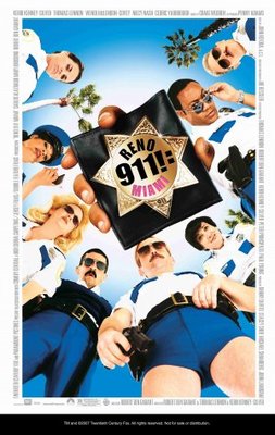 Reno 911!: Miami movie poster (2007) pillow