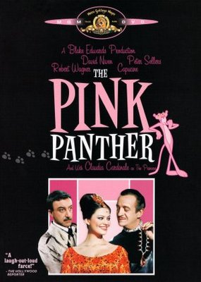 The Pink Panther movie poster (1963) canvas poster