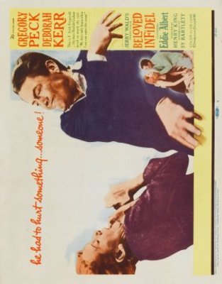 Beloved Infidel movie poster (1959) poster with hanger
