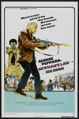 Newman's Law movie poster (1974) canvas poster