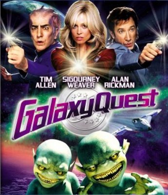 Galaxy Quest movie poster (1999) wood print