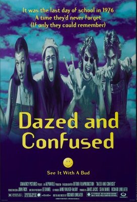 Dazed And Confused movie poster (1993) wooden framed poster