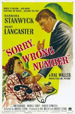Sorry, Wrong Number movie poster (1948) mug
