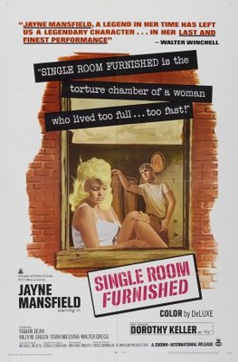 Single Room Furnished movie poster (1968) wooden framed poster
