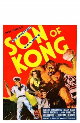 The Son of Kong movie poster (1933) metal framed poster