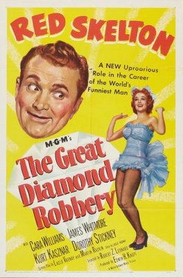 The Great Diamond Robbery movie poster (1954) Stickers MOV_83e91747