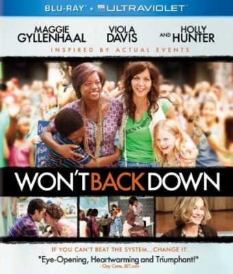 Won't Back Down movie poster (2012) wood print