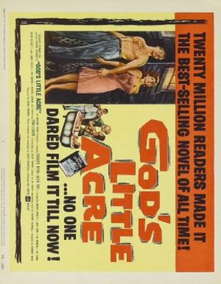 God's Little Acre movie poster (1958) poster with hanger