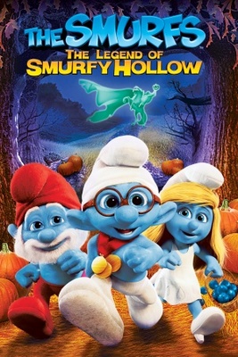 The Smurfs: The Legend of Smurfy Hollow movie poster (2013) metal framed poster