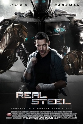 Real Steel movie poster (2011) Stickers MOV_8410b749