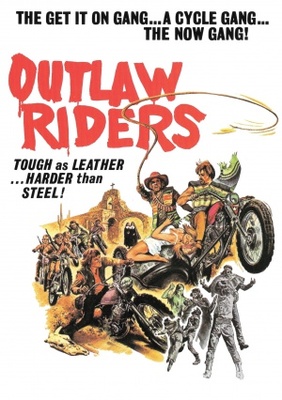 Outlaw Riders movie poster (1971) mug
