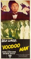 Voodoo Man movie poster (1944) t-shirt #650665