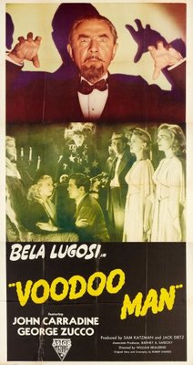 Voodoo Man movie poster (1944) hoodie