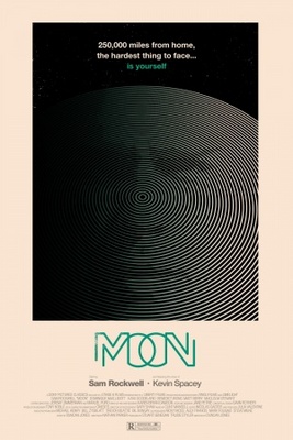 Moon movie poster (2009) metal framed poster