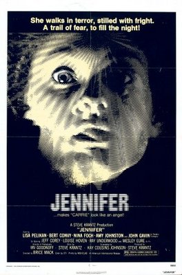 Jennifer movie poster (1978) canvas poster
