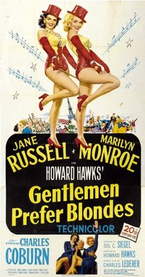 Gentlemen Prefer Blondes movie poster (1953) Stickers MOV_8446e671
