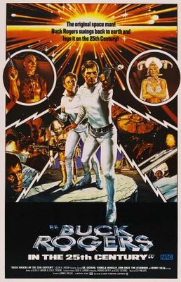 Buck Rogers movie poster (1977) metal framed poster