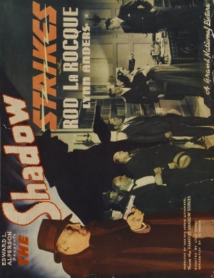 The Shadow Strikes movie poster (1937) pillow