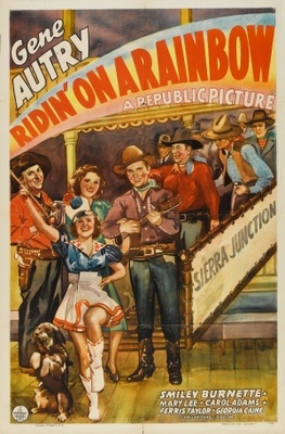 Ridin' on a Rainbow movie poster (1941) pillow